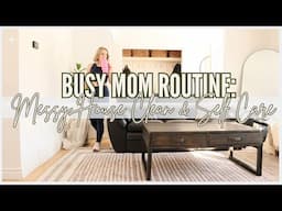 2025 BUSY WORKING MOM ROUTINE: Messy House Clean with me & Selfcare w/ Yesoul G1M Plus Bike
