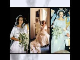 Queen Anne Marie of Greece wedding dress