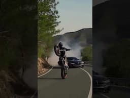 Bringing both worlds together 💥#sumo #supermoto #supermotard #motard