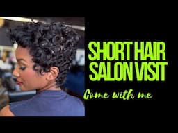 Come With Me to Get My Pixie Cut Styled | Short Hair Vlog