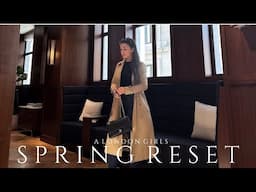 SPRING FITS & NEEDLE FIX A LONDON GIRLS SPRING RESET VLOG | Alessandra Rosa
