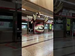Have you seen this train station in Singapore? #CGI #MRT
