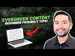 How To Find EVERGREEN Content Ideas for Long-Term Website Traffic (Beginner Friendly)