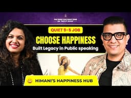 Secrets of Lasting Happiness | Journey to Crores | ft. Himani's Happiness Hub | Dr Ysr Podcast