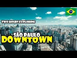 SÃO PAULO AS YOU HAVE NEVER SEEN! 🇧🇷 | Hidden Gems & Iconic Sights in historic downtown!
