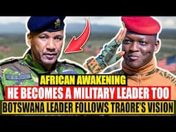 Inspired by Traoré: Botswana's President Duma Boko Takes Command for True African Independence!