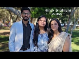 ~Hirak & Shivni~ Sweet Memory Captured🤍  #civilwedding #australia