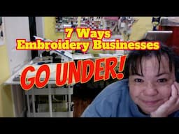 Embroidery Happy Hour - 7 Ways Embroidery Businesses FAIL!