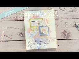 Handmade with Melissa Phillips featuring our Watercolor Wonderful Stencil Collection