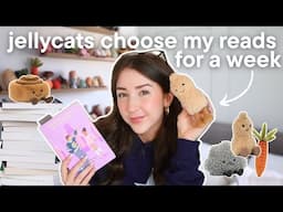 jellycats choose my reads for the week🧸📖
