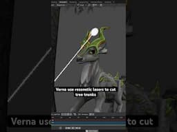 Meet the LASER DEER! #animation #art #3danimation #indiegame