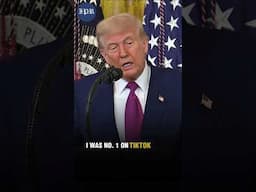 I Was No.1 on TikTok Says Trump