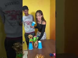 Mystery PRIZE bow game!  #challenge #funny