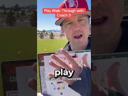 Youth Flag Football Play walk-through for kids | 5v5 plays 6v6 plays 7v7 plays #flagfootball #shorts