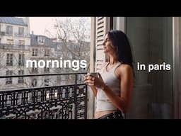 mornings in paris ☁️