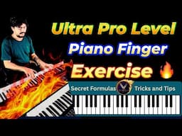 Ultra Pro Level Piano Finger Exercise 🔥 | Insane Speed & Dexterity Training for Advanced Pianists
