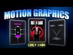 Make Viral Animations in 1 Click ⚡ 🤯