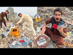 We Found Many IPhones and Gold Play buttons Silver Button From Garbage😱