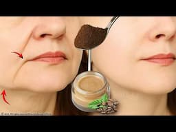 Coffee is a million times more powerful than Botox / Collagen to remove wrinkles and fine lines 😮