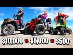 $500 VS $10,000 ATVs!