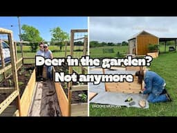 Building a Deer-Proof Garden Bed for My Parents | Deer Proof Garden Build