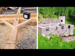We Rebuilt a 100-Year-Old Barn — The Timber Frame is Finally Done!