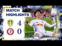 Highlights | Leeds United 4-0 Bristol City | Tanaka, Gnonto, Ramazani goals, Piroe assist! ️‍🔥