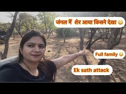 जंगल मैं शेर आया किसने देखा  😳