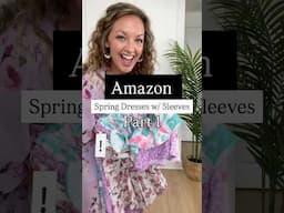 Amazon Spring Dresses With Sleeves Part 1 #amazonfashion #amazondresses  #easterdress #womensfashion