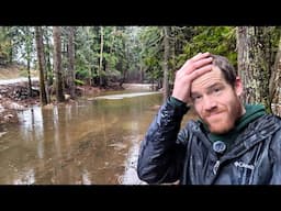 I Made a HUGE Mistake Digging My Own Pond (dam failure)