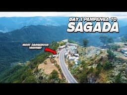 12-hour ride Pampanga to Sagada via Halsema Highway | Eps 1