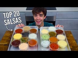 Hago las 20 salsas más famosas del mundo