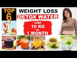 6 Flat Belly Detox Drinks |Fast Weight Loss| Lose weight fast Diet Plan| Dr.Shikha Singh weight loss