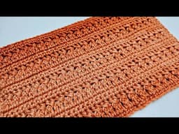 🧶 Learn This Easy Crochet Stitch Tutorial for Cozy Blankets & Beginners! 🌟✨