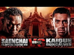 แสนชัย พี.เค.แสนชัยมวยไทยยิม VS ไคคีย์ กอนคาลเวส | THAI FIGHT คาดเชือก เพชรบุรี