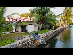Surfers Dream Home for Sale in Aina Haina- see description for listing link