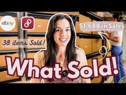 38 Items Sold for $1,688 | What Sold on eBay & Poshmark This Week!