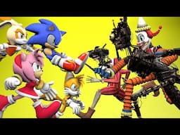 FNaF Secret of the Mimic vs Sonic and Friends
