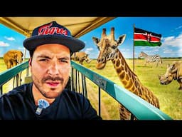ESTO ME PASÓ en Mi PRIMER SAFARI en ÁFRICA - NAIROBI, KENYA 🐘🦁