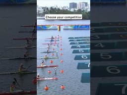 Who will win this canoe race? #shorts