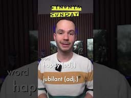 A simple #synonymsunday this week! #shorts #howtoimprovespokenenglishintamil  #learnanewwordtoday