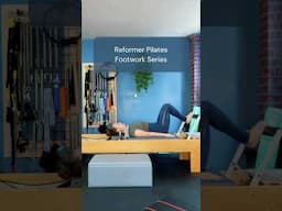 Reformer Footwork Series #reformerpilates #reformerworkout