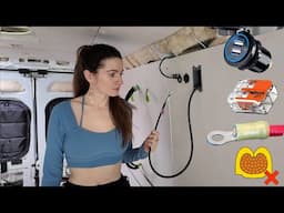 Wiring Up My DIY Camper Van! (Crimping Wires & Powering Devices)