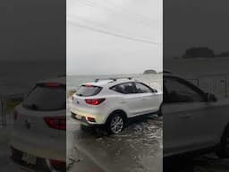 Large waves, heavy winds batter Wellington | RNZ