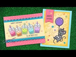 Intro to Party Mouse & Year Fifteen + 2 cards start to finish