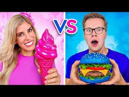 Pink Vs Blue Challenge