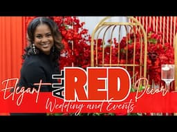 How to Decorate an All-Red Wedding or Event on a Budget | Elegant Red Event Ideas & DIY Centerpieces