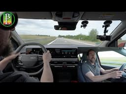 Driving the Kia EV3 (81kWh) for longer at its top speed