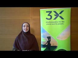 Omaira Jajbhay, IRENA Youth Ambassador, supports tripling renewable power capacity by 2030