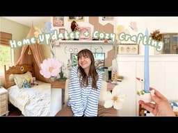 Cozy Days in the Life | Juniper’s Big Girl Room, Craft with Me, & Hobby Room!